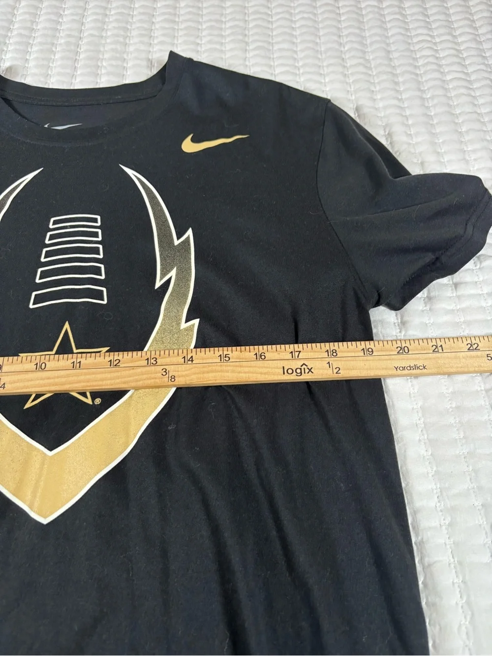 Nike Dri-FIT Vanderbilt Commodores Football Legend Tee Black Gold Men’s L